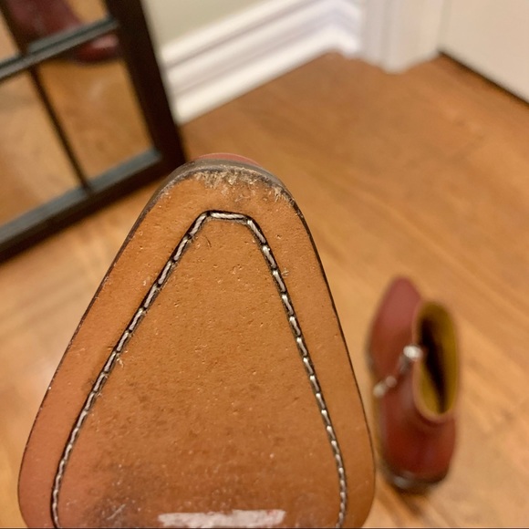 Rag & Bone “Razor” boot [size 36, red leather, euc] - Picture 9 of 14